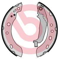 S 56 551 BREMBO Комплект гальмівних колодок