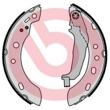 S 56 551 BREMBO Комплект гальмівних колодок