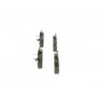 0 986 424 758 BOSCH Комплект гальмівних колодок дисковий гальм