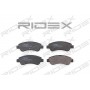 402B0049 RIDEX Комплект гальмівних колодок дисковий гальм