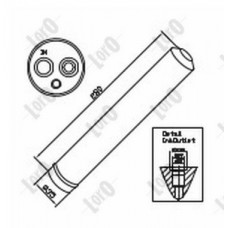 030-021-0002 ABAKUS Осушувач кондиціонера