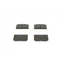 0 986 462 001 BOSCH Комплект гальмівних колодок дисковий гальм