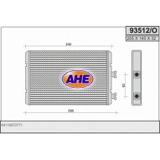 93512/O AHE Теплообмінник обігрів салону