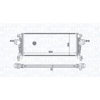 Интеркулер MAGNETI MARELLI 351319205890