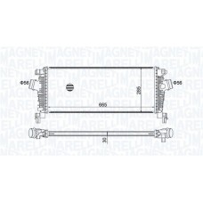 Интеркулер MAGNETI MARELLI 351319205890