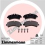 29217.205.1 ZIMMERMANN Комплект гальмівних колодок дисковий гальм