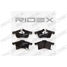 402B0007 RIDEX Комплект гальмівних колодок дисковий гальм