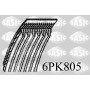 6PK805 SASIC Поліклиновий ремінь