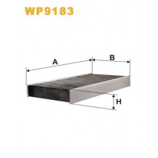 WP9183 WIX FILTERS Фільтр повітря у внутрішньому просторі