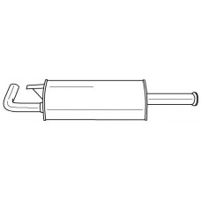 50480 SIGAM Середній глушник вихлопних газів