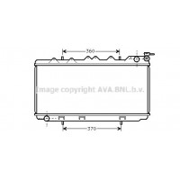 DN2114 AVA QUALITY COOLING Радіатор охолодження двигуна