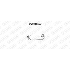 VW80057 VENEPORTE Предглушник вихлопних газів