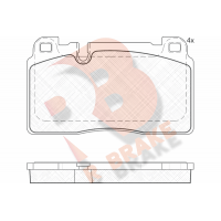 RB2112 R BRAKE КомплеК т гальмівних колодок, дискове гальмо