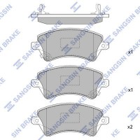 SP1502 Hi-Q КомплеК т гальмівних колодок, дискове гальмо