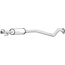 284-367 BOSAL Середній глушник вихлопних газів
