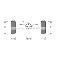 DND187 AVA QUALITY COOLING Осушувач кондиціонера