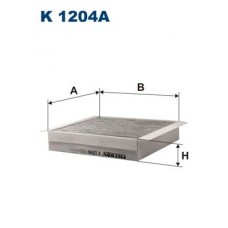 K 1204A FILTRON Фільтр повітря у внутрішньому просторі