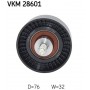 VKM 28601 SKF Паразитный / Ведущий ролик, Зубчастий ремінь