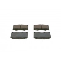 0 986 424 640 BOSCH Комплект гальмівних колодок дисковий гальм