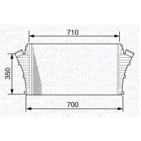Интеркулер MAGNETI MARELLI 351319203500