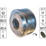 ZN5560 ERA Механізм вільного ходу генератора