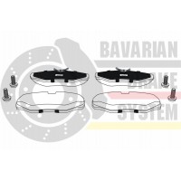 K6028702 MASTER-SPORT GERMANY Комплект гальмівних колодок дисковий гальм
