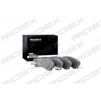 402B0759 RIDEX Комплект гальмівних колодок дисковий гальм