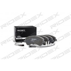402B0425 RIDEX Комплект гальмівних колодок дисковий гальм