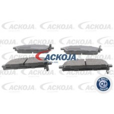 A38-0147 ACKOJA Комплект гальмівних колодок дисковий гальм