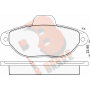 RB1018 R BRAKE Комплект гальмівних колодок дисковий гальм