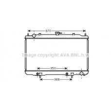 DN2320 AVA QUALITY COOLING Радіатор охолодження двигуна