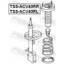 TSS-ACV40RL FEBEST Опора стійки амортизатора