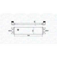 351319204790 MAGNETI MARELLI Интеркулер