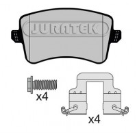 JCP8149 JURATEK КомплеК т гальмівних колодок, дискове гальмо