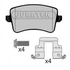JCP8149 JURATEK КомплеК т гальмівних колодок, дискове гальмо