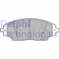 LP3192 DELPHI КомплеК т гальмівних колодок, дискове гальмо