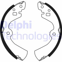 LS1494 DELPHI Комплект гальмівних колодок, стояночная тормозная система