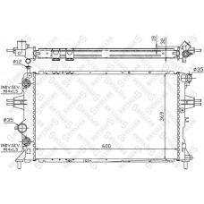 10-26065-SX STELLOX Радіатор охолодження двигуна