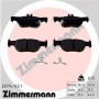 26174.145.1 ZIMMERMANN Комплект гальмівних колодок дисковий гальм