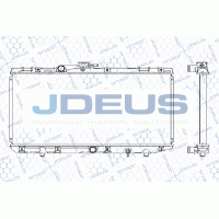 M-0280200 JDEUS Радіатор охолодження двигуна