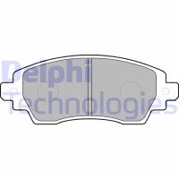 LP1560 DELPHI КомплеК т гальмівних колодок, дискове гальмо