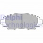 LP1560 DELPHI КомплеК т гальмівних колодок, дискове гальмо