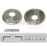 J3408009 NIPPARTS Гальмівний барабан