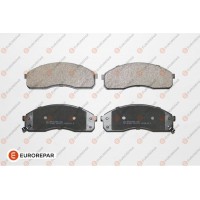 1617266880 EUROREPAR Комплект гальмівних колодок дисковий гальм