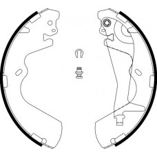 8DB 355 002-291 HELLA PAGID Комплект гальмівних колодок