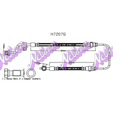 H7207Q KAWE Гальмівний шланг