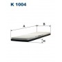 K 1004 FILTRON Фільтр повітря у внутрішньому просторі