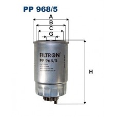 PP 968/5 FILTRON Паливний фільтр