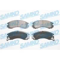 5SP578 SAMKO Комплект гальмівних колодок дисковий гальм