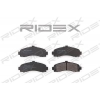 402B0190 RIDEX Комплект гальмівних колодок дисковий гальм